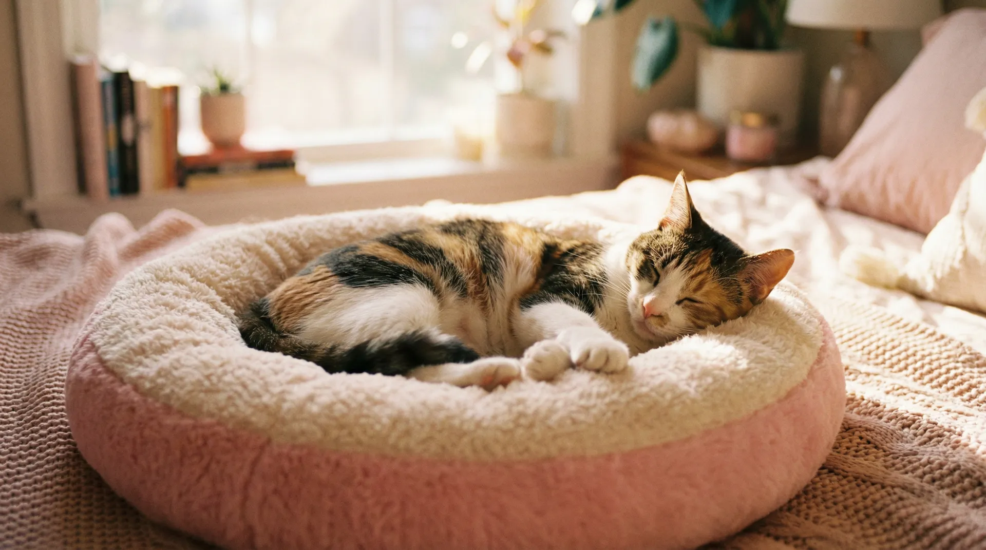 三花猫安静入睡 - 哔哩哔哩大尺寸免费